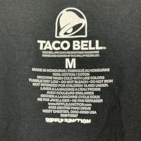 Taco Bell | Short Sleeve T-Shirt by Ripple Junction; Size Medium - Picture 6 of 7